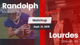 Matchup: Randolph  vs. Lourdes  2018