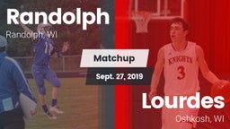 Matchup: Randolph  vs. Lourdes  2019