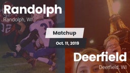 Matchup: Randolph  vs. Deerfield  2019