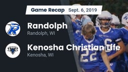 Recap: Randolph  vs. Kenosha Christian Life  2019