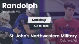 Matchup: Randolph  vs. St. John's Northwestern Military  2020