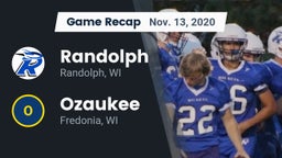 Recap: Randolph  vs. Ozaukee  2020