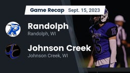 Recap: Randolph  vs. Johnson Creek  2023
