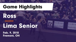 Ross  vs Lima Senior Game Highlights - Feb. 9, 2018