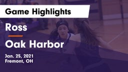 Ross  vs Oak Harbor Game Highlights - Jan. 25, 2021