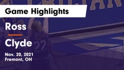 Ross  vs Clyde  Game Highlights - Nov. 20, 2021