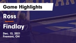 Ross  vs Findlay  Game Highlights - Dec. 13, 2021