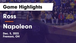 Ross  vs Napoleon Game Highlights - Dec. 5, 2023