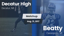 Matchup: Decatur vs. Beatty  2017