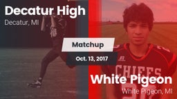 Matchup: Decatur vs. White Pigeon  2017
