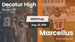 Matchup: Decatur vs. Marcellus  2018