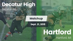Matchup: Decatur vs. Hartford  2018