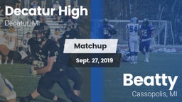 Matchup: Decatur vs. Beatty  2019