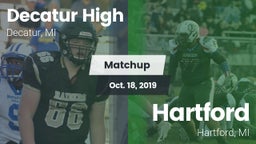 Matchup: Decatur vs. Hartford  2019