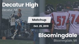 Matchup: Decatur vs. Bloomingdale  2019