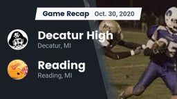 Recap: Decatur High  vs. Reading  2020
