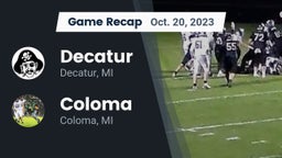 Recap: Decatur  vs. Coloma  2023