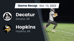 Recap: Decatur  vs. Hopkins  2023
