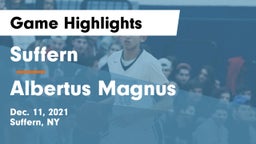 Suffern  vs Albertus Magnus  Game Highlights - Dec. 11, 2021