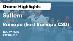Suffern  vs Ramapo  (East Ramapo CSD) Game Highlights - Jan. 19, 2022