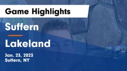 Suffern  vs Lakeland  Game Highlights - Jan. 23, 2023