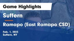 Suffern  vs Ramapo  (East Ramapo CSD) Game Highlights - Feb. 1, 2023