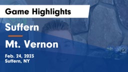 Suffern  vs Mt. Vernon  Game Highlights - Feb. 24, 2023