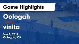 Oologah  vs vinita Game Highlights - Jan 8, 2017