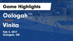 Oologah  vs Vinita  Game Highlights - Feb 4, 2017