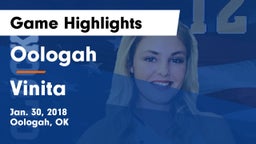 Oologah  vs Vinita  Game Highlights - Jan. 30, 2018