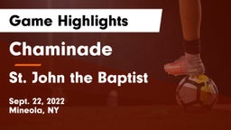 Chaminade  vs St. John the Baptist  Game Highlights - Sept. 22, 2022