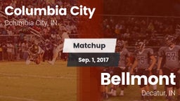Matchup: Columbia City High vs. Bellmont  2017