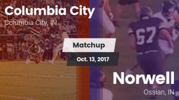 Matchup: Columbia City High vs. Norwell  2017