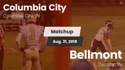 Matchup: Columbia City High vs. Bellmont  2018