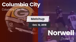 Matchup: Columbia City High vs. Norwell  2018