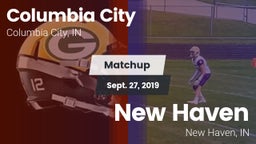 Matchup: Columbia City High vs. New Haven  2019