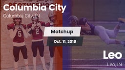 Matchup: Columbia City High vs. Leo  2019