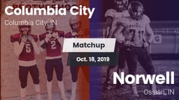 Matchup: Columbia City High vs. Norwell  2019