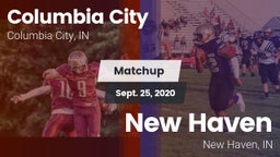 Matchup: Columbia City High vs. New Haven  2020