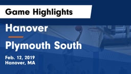 Hanover  vs Plymouth South  Game Highlights - Feb. 12, 2019