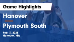 Hanover  vs Plymouth South  Game Highlights - Feb. 3, 2023