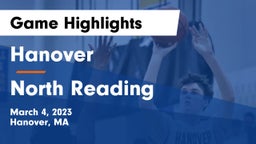 Hanover  vs North Reading  Game Highlights - March 4, 2023