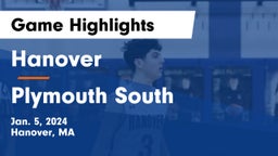 Hanover  vs Plymouth South  Game Highlights - Jan. 5, 2024