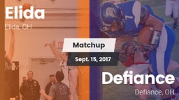 Matchup: Elida  vs. Defiance  2017