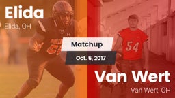 Matchup: Elida  vs. Van Wert  2017