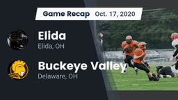 Recap: Elida  vs. Buckeye Valley  2020
