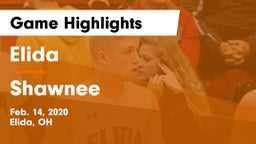 Elida  vs Shawnee Game Highlights - Feb. 14, 2020