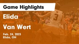 Elida  vs Van Wert  Game Highlights - Feb. 24, 2023