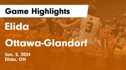 Elida  vs Ottawa-Glandorf  Game Highlights - Jan. 5, 2024