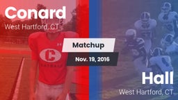 Matchup: Conard  vs. Hall  2016